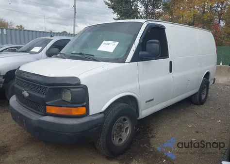 2005 Chevrolet Express из США, поврежденный, VIN 1GCHG35U251249770
